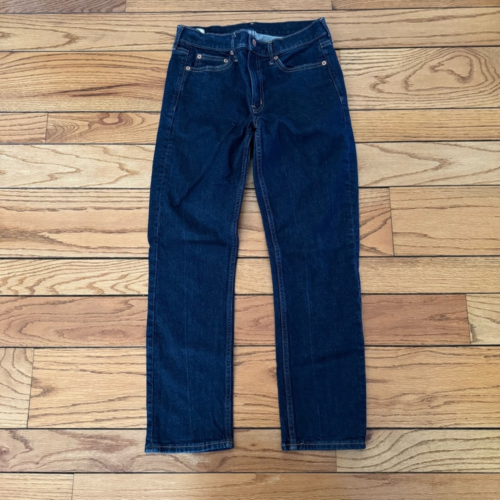 GAP Vintage Slim MidRise Sz28/6 dark blue wash cotton women’s jeans